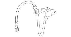 Front left brake hose Kia Niro 19-22 EV