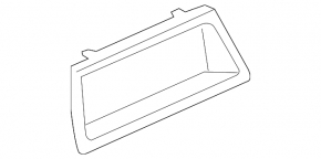 BMW X5 X6 E70 E71 07-09 6.5" Monitor Cover