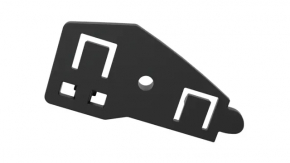 Front Bumper Mount Left Upper Dodge Dart 13-16