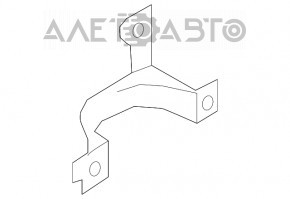 Coolant pump bracket Porsche Cayenne 958 11-17