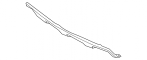 Rear bumper lower trim Hyundai Santa FE Sport 13-16 prerest usa