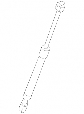 Audi A5 08-16 trunk lid shock absorber