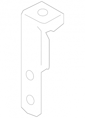 Rear left wing bracket Audi A5 F5 17-