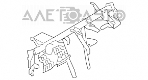 Reinforced under-torpedo pipe for Mercedes W164 ML X164 GL