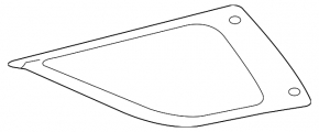 Fixed glass rear right window for Mercedes W164 ML