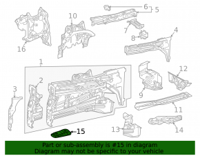 Front subframe burdock front left Mercedes W167 GLE 350 450 20-23