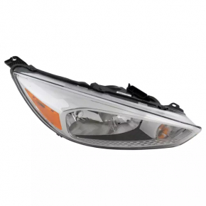 Ford Focus mk3 15-18 right front headlight, light halogen