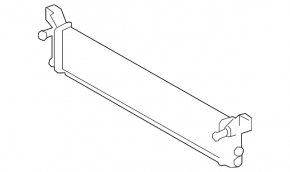 Lexus LS500h 18-23 inverter cooling radiator