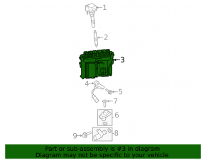 Land Rover Range Rover 19-21 3.0 engine computer ECU