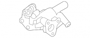 Thermostat housing Mazda 3 19- 2.5 automatic transmission