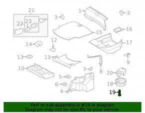 Spare Wheel Mount Mercedes W221