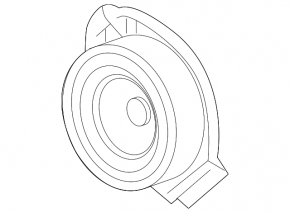 Speaker door rear left GMC Terrain 18-