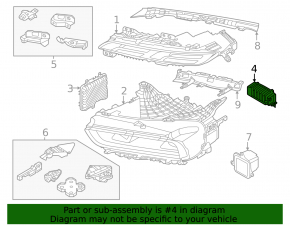 BMW 7 G70 23-26 LED DRL Ignition Unit