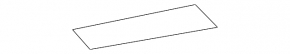 Rear left roof trim for Toyota Rav4 13-18