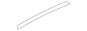Door molding upper rear left Hyundai Kona 18-23