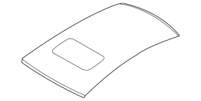 Metal roof for Audi Q5 8R 09-17 with panoramic windows