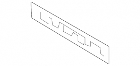 Emblem inscription quattro Audi A4 B9 17-25