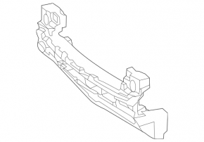 Mercedes GLS-class X166 13-16 front bumper absorber