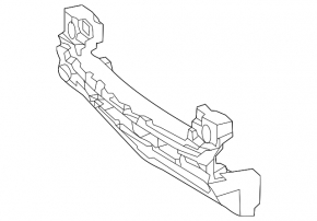 Mercedes GLS-class X166 13-16 Front Bumper Absorber