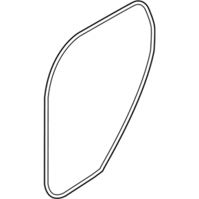 Door Seal Rear Left Lincoln MKC 15-