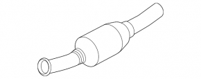 Catalytic Converter Rear Ford Escape MK4 20-22 1.5T
