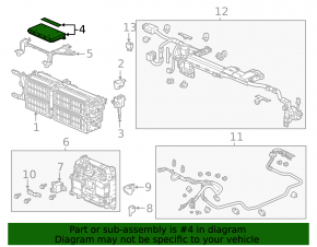 CONTROL UNIT, BATTERY ELECTRONIC Honda Insight 19-22