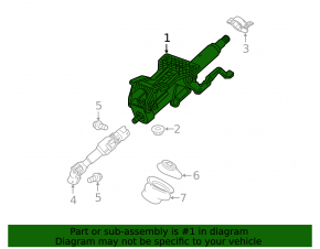 Steering column Chevrolet Malibu 13-13