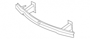 Front bumper reinforcement for BMW 335i e92 07-11