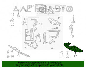 Lexus RX350 RX450h Engine Guard 10-15 Tears