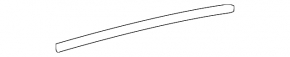Upper rear left door molding for Toyota Venza 2015