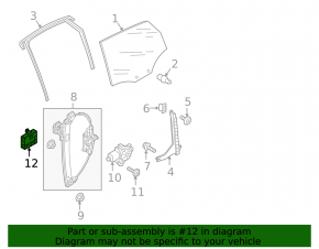 Audi A4 B9 17-25 rear right door computer