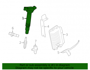 Ignition coil Toyota Camry v70 18- hybrid