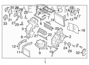 Evaporator Hyundai Veloster 12-17