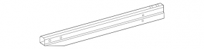 Front left subframe reinforcement for Mercedes A-class V177 19-22