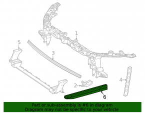 Front left subframe reinforcement for Mercedes A-class V177 19-22