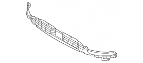 Lincoln Corsair 20-22 front bumper lower grille without fog lights