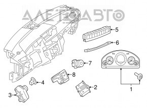 Light control Mercedes CLA 14-19 without fog lights