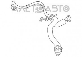 Cooling return pipe Mini Cooper Clubman R55 07-14 1.6 turbo