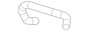 Lower cooling hose for Honda CRV 12-14 2.4