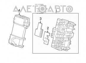 Chevrolet Volt 16- Interior Fuse Box