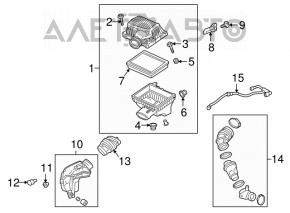 Air flow meter Chevrolet Malibu 16- 1.5T