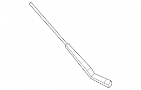 Right windshield wiper arm for Audi E-Tron 19-23