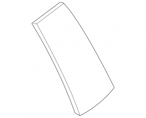 Rear pillar trim left Mini Cooper F56 3d 14-24