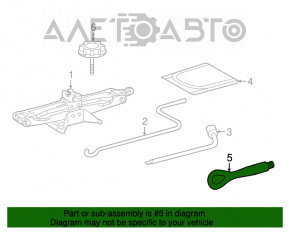 Tow Hook Lexus RX350 RX450h 16-22