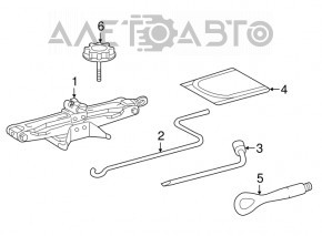 Tow Hook Lexus RX350 RX450h 16-22