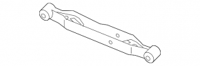 Rear left trailing arm Nissan Juke 11-17 AWD