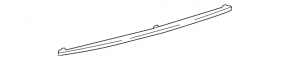 Trunk door molding Lexus NX200t NX300h 15-17 chrome