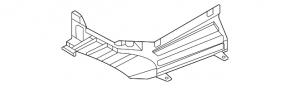 Rear bumper protection left Hyundai Elantra 21-23 N Line