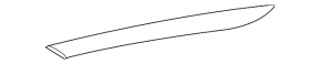 Rear wing trim right Kia Optima 11-15 chrome