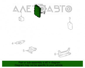 Lexus RX350 RX450h Smart Key Computer 10-15